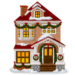 Christmas House - gratis png