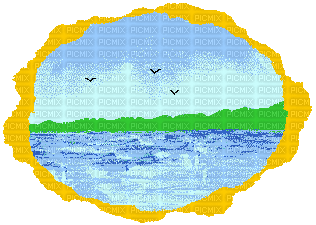 boat scenery - Бесплатный анимированный гифка