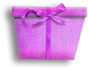soave deco birthday gift box purple - zdarma png
