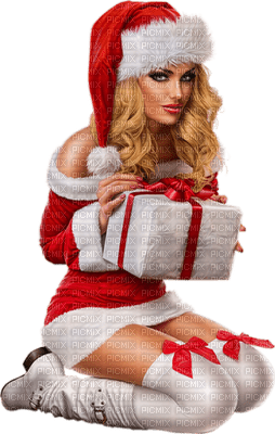 Kaz_Creations Woman Femme Colours Colour-Girls Christmas - ücretsiz png