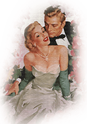 couple 1950's bp - zadarmo png