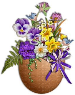 Bloemen en planten - 免费PNG