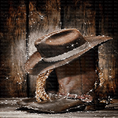 cowboy animated background glitter dolceluna - GIF animate gratis