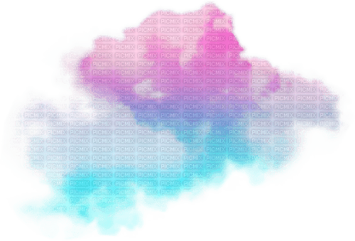 multicolor clouds Bb2 - darmowe png