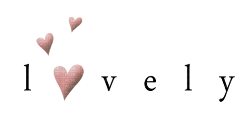 Lovely/word - png gratuito