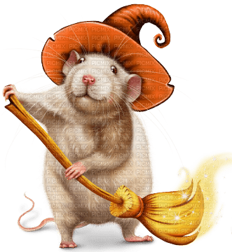 halloween mouse by nataliplus - PNG gratuit
