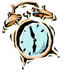 Alarm clock webcore oldweb gif clip art - GIF animado grátis