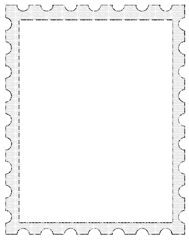 cadre glitter timbre. Blanc/noir - Ilmainen animoitu GIF