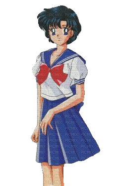 Sailor Merkur - Gratis geanimeerde GIF