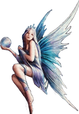 Fairy with Sphere - ücretsiz png