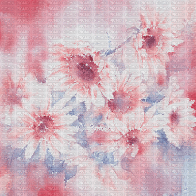 soave background animated texture painting flowers - Бесплатный анимированный гифка