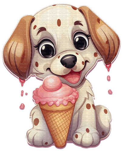loly33 chiot glace - png gratis