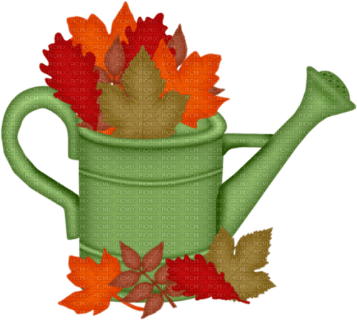 watering can leaves Bb2 - PNG gratuit