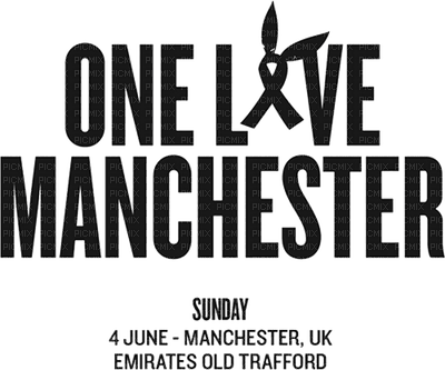 Kaz_Creations Logo One Love Manchester - png gratis