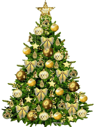 Christmas tree - zdarma png