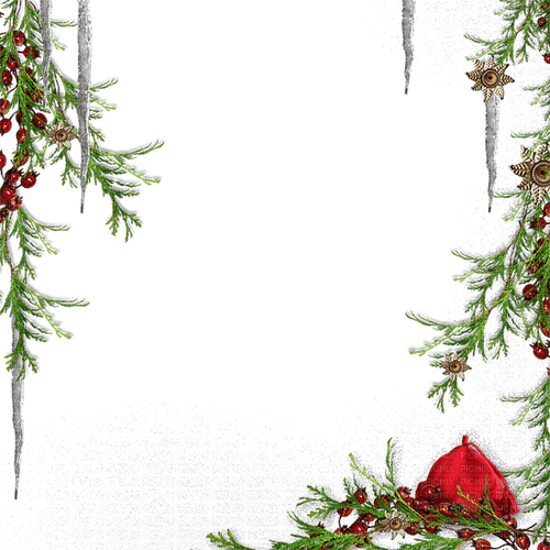 Noël.Christmas.Cadre.Frame.Victoriabea - Free PNG