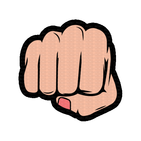 Punch Puno - Bezmaksas animēts GIF