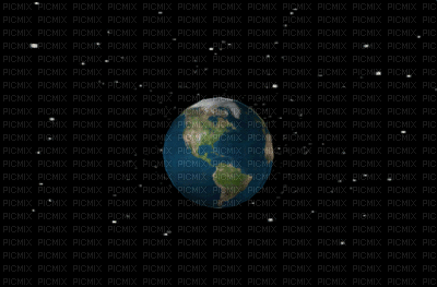 earth erde universe universum terre univers  stars  sparkles sterne   etoiles black  background effect fond  hintergrund gif anime animated animation image - Бесплатни анимирани ГИФ