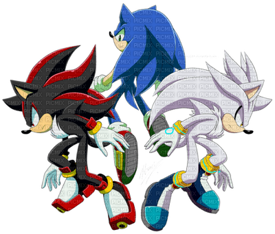 Sonic Silver Shadow - PNG gratuit