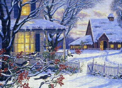 winter Nitsa Papakon - Bezmaksas animēts GIF