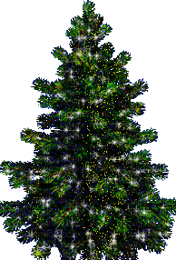 karácsonyfa - Безплатен анимиран GIF