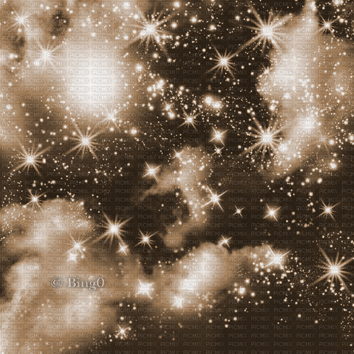 Y.A.M._Background stars sky sepia - Free animated GIF