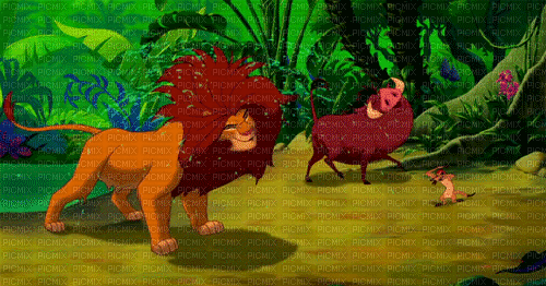 lion king löwe - GIF animado grátis