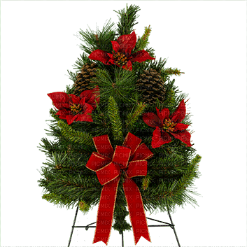 Kaz_Creations Deco Sympathy Spray Christmas Tree - δωρεάν png