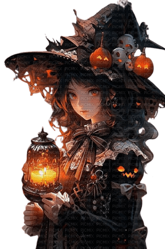 loly33 manga halloween - бесплатно png