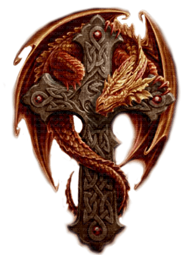 brown dragon by nataliplus - PNG gratuit