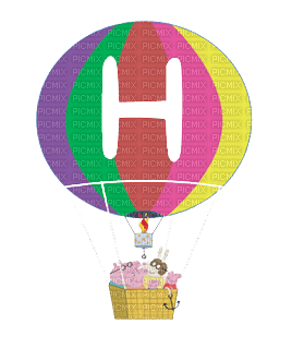 H.Ballon dirigeable, - безплатен png