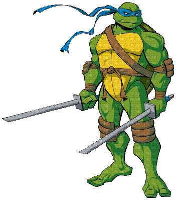 Kaz_Creations Cartoon Teenage Mutant Ninja Turtles - Darmowy animowany GIF