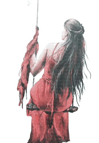 kikkapink woman swing - PNG gratuit