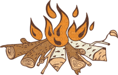 campfire - ücretsiz png