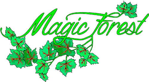 Magic Forest Text - png gratuito