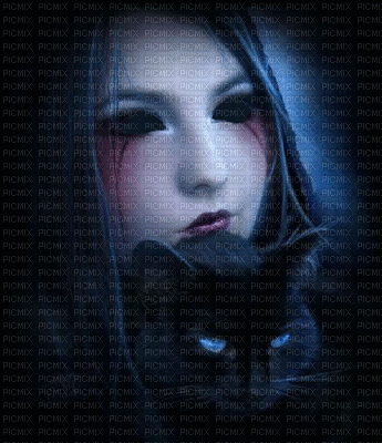 Gothic woman bp - GIF animé gratuit