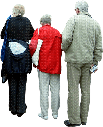 MMarcia pessoas idosos - png gratis