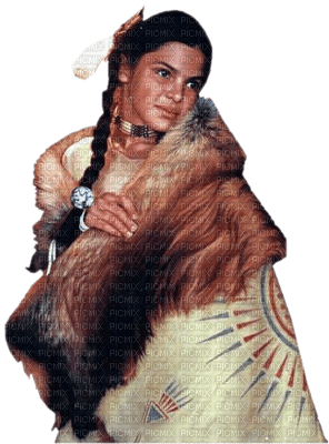American Indian woman bp - zadarmo png
