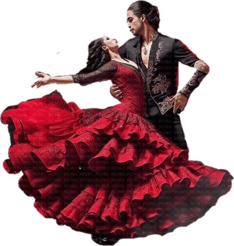Spanish dancers - png gratuito