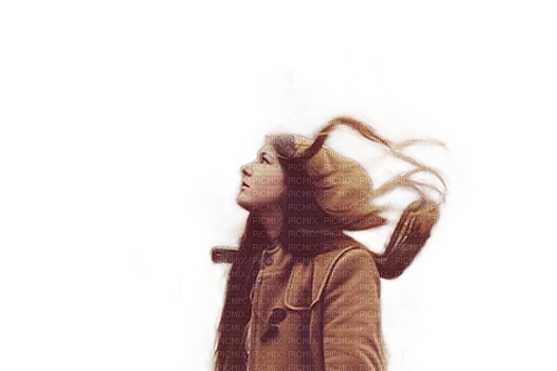 autumn woman girl wind hair windy kikkapink - фрее пнг