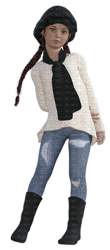 fillette girly - Free PNG