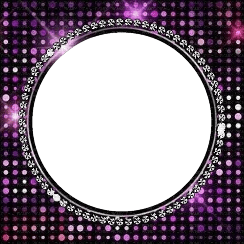 Purple.Frame.Round.Victoriabea - ücretsiz png