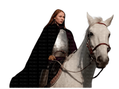 woman with horse bp - δωρεάν png