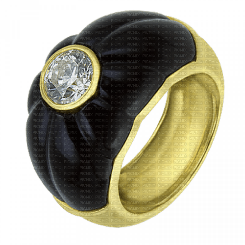 Jewellery Gold Black  - Bogusia - Free PNG