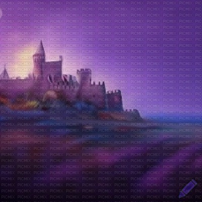 Purple Castle in the Distance - PNG gratuit