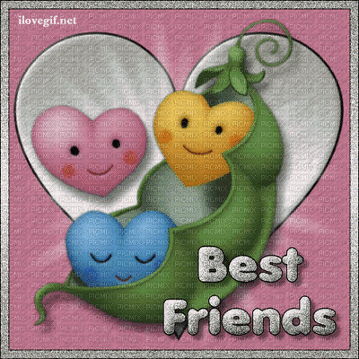 best friends - Free animated GIF