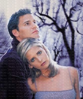 Buffy et Angel forever - ilmainen png