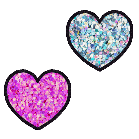 heart stickers - GIF animado grátis