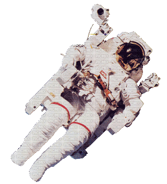 astronauta - GIF animé gratuit