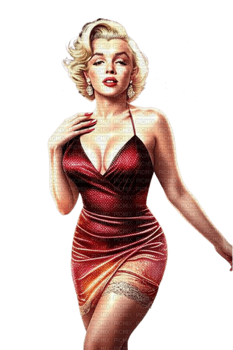 Marilyn Monroe - Rubicat - png grátis
